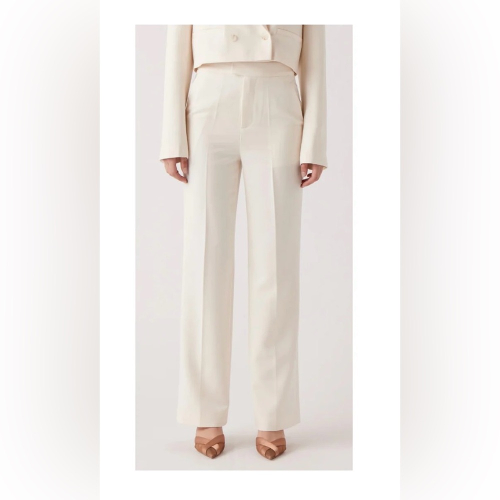 Rue Sophie Everly Pants in Custard - XS. New with tags.
